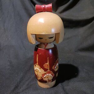Hand Painted Kokeshi doll